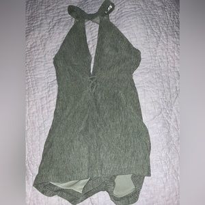 Hello Molly Saint Secrets Romper size AU8 US 4 green